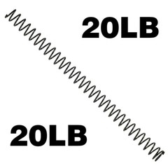 1911 20LB recoil spring – made for full size / government / 5″ 1911s