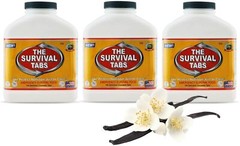 Emergency food tabs 45 days none GMO gluten-free