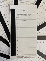 1000 pack – 10 Line Strip Cards. FREE S/H. Pull strips.Football, Breaks, Auction
