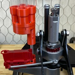 Lee APP Custom Universal Case Feeder 3D Printed COMPLETE KIT- No more adjusting!