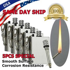 Lighter Flint Magnesium Emergency Fire Starter Camp Survival Refill Waterproof
