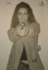 Lot of 20 SWAT Police Gun Active Shooter Targets 12″x18″ Woman