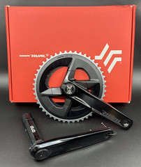 165mm SRAM Rival AXS Quarq Power Meter Crankset 12-speed DUB Spindle 46/33-teeth