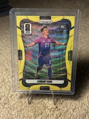 2026 Panini Prizm FIFA World Cup Lennart Karl RC Germany /180 fluorescent yellow