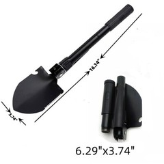 Multi-function Collapsible Shovel Tactical Army Shovel Camping Emergency New