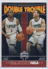 2015‑16 Panini Double Trouble Chris Paul Blake Griffin #9 LA Clippers