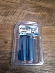 A-Zoom .270 Snap Caps – 5 Pack Blue