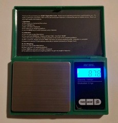 RCBS 1500 GRAIN DIGITAL POCKET SCALE /No Check Weight Included
