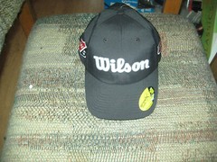 BRAND NEW Wilson Staff Pro Tour Golf Cap special hat deal Black / White