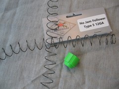 SJ Hardware Type 5 Follower / S&J Magazine Spring Fits Stevens 320 12 & 20 gauge