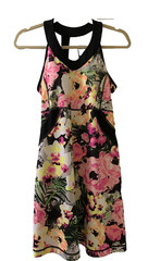 Fila Sport S Floral Athletic Dress Padded Shelf Bra Activewear 32 inch bust