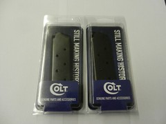 Colt 1911 Government OEM Magazine; Holds 7 Rounds 45; Blued; 2 Pack; 53355B