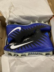 Nike Alpha Menace Pro Mid Td Black/Royal 922813-014 Men’s Sz 11
