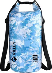 VILLEY 20L Waterproof Dry Bag Roll Top Gear Sack for Kayaking Boating Camping US