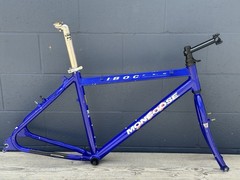 Vintage Mongoose IBOC Pro 7005 Frame Fork 18in Blue Chromoly GT Stem MTB