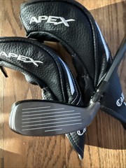 callaway apex 21 hybrid 5 And 6 / Lofts 24 And 27 Degrees / Shafts F2 75 Grams /