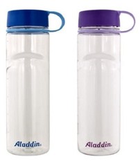 Aladdin Clean & Clever 24-Ounce Water Bottle BPA FREE Choose Color