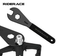 RIDERACE Bicycle Pedal Wrench 15mm Durable For MTB Mountain Bike Hubs Install