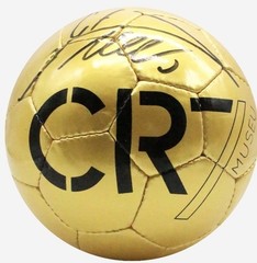 Cristiano Ronaldo AUTOGRAPH CR7 Golden Ball + Photo