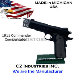 1911 SS Commander Compensator Brake – Muzzle Brake – Upper/lower slots 45acp