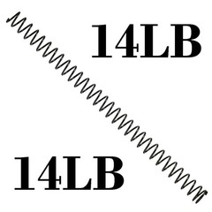 1911 14LB recoil spring – compatible with full size / government / 5″ 1911s