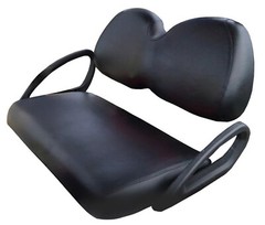 Club Car Precedent Staple On Golf Cart Front Seat Cover (Solid Color)