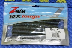 Z-MAN 10XTough ELAZTECH Giant TRD Size 6″ TRDG-PK6 Series 6-Pack CHOOSE COLOR!