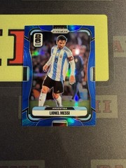 2026 Panini Prizm FIFA World Cup Argentina Lionel Messi Blue /40 Color Match
