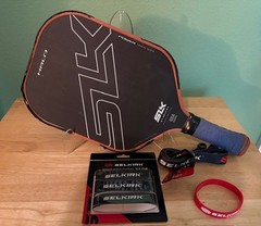 SLK by Selkirk Halo Power Max 13 mm Pickleball Paddle – (with Freebies!)