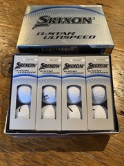Brand New Srixon Q-Star Ultispeed Golf Balls White No Logos 3 Dozen