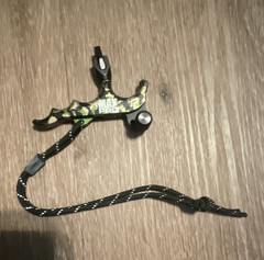 Carter Max Pro Thumb Trigger Compound Bow Release Aid Wrist Strap Green/Black