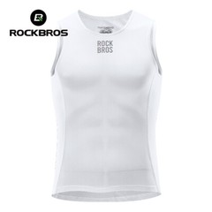 ROCKBROS Men’s Cycling Base Layer Vests Quick Dry Tank Top Breathable Undershirt