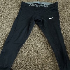 Nike Pro Compression Training Base Layer Bottom Long Johns Black XL CJ0961-010