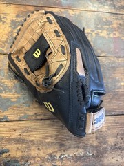 Wilson A360 Black/Brown / Softball Glove 13” Left Hand Throw LHT Mitt