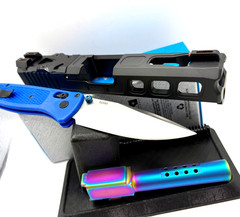 Slide w/ Ported Barrel For Glock 19 Gen 3 Complete G19 Upper RMR Cut FREE KNIFE