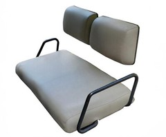 Yamaha G-11 / G-22 Staple On Golf Cart Seat Cover (Solid Color)