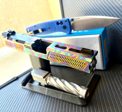 Custom Python Slide For Glock 19 Gen 3 RMR Cut Complete G19 Upper +FREE KNIFE