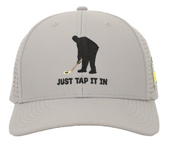 Happy Gilmore Funny Golf Hat – Just Tap It In Snapback – One Size Fits Most