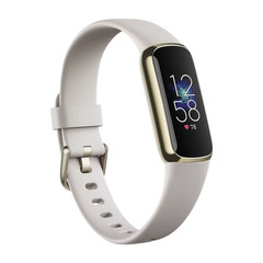 Fitbit Luxe Fitness Tracker AMOLED Screen 24/7 Heart Rate Monitor Sleep SpO2 Str