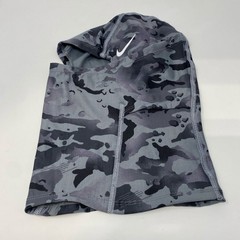 Nike Pro Therma-FIT Hyperwarm Hood Balaclava Gray Camo OSFM