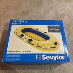 9’ 2” Sevylor Pacifica P400 3- or 4-Person (Up To 700 Lbs) Boat Inflatable Raft
