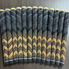 13 sets of standard black-gold Golf Pride MCC Plus 4 golf grips US warehouse