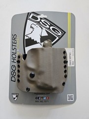 DSG Arms OWB Holster for S&W M&P 9C, 40C | Kydex | Tan | Right-Handed | NEW!