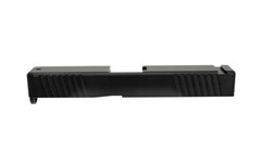 Glock 17 Compatible Slide w/ Front & Rear Serrations – Black