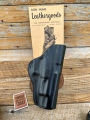 Don Hume H720 OT XD405 Black Leather OT Paddle Holster For Springfield XD 40-5