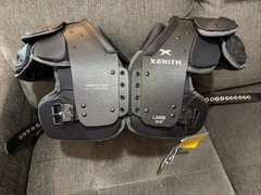 Xenith Pro Varsity Adult All Position Football Shoulder Pads Large NWT