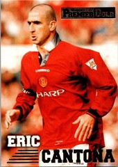 ERIC CANTONA 1996-97 Merlin Premier Gold Soccer Card MANCHESTER UNITED #83 PSA