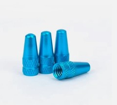 4pcs Aluminum Alloy Presta Valve Caps – Dustproof Covers for MTB/Road Bikes
