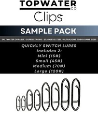Topwater Co Speed Clips Sample Pack – 8 Pack