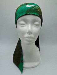 Nike DRI-FIT Head Tie Reversible Printed Men’s Rough Green/Black/White